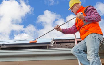 Hendre soft wash roof cleaning